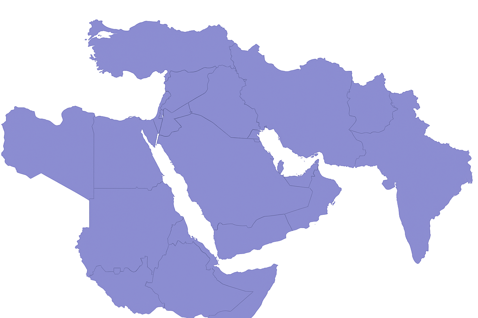 Naher Osten und Indien